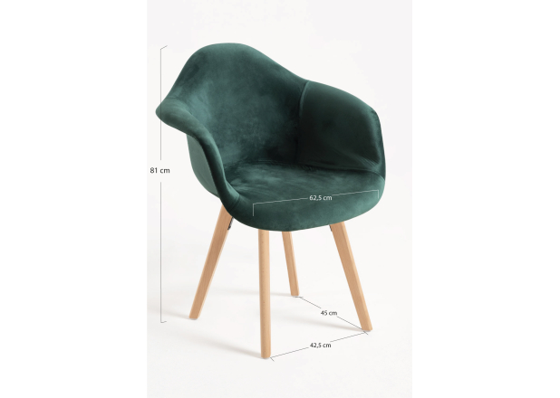 Silla Luba Terciopelo