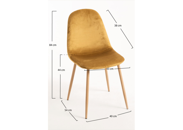 Silla Leo Terciopelo