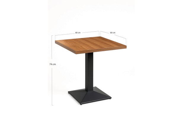 Mesa Tunka Black 70 cm
