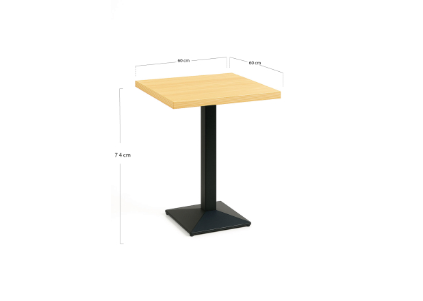 Mesa Tunka Black 70 cm