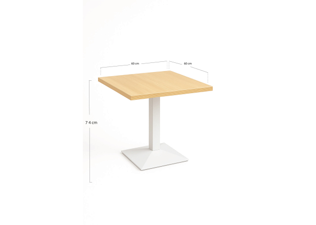 Mesa Tunka White 60 cm