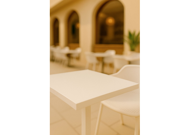 Mesa Tunka White 70 cm