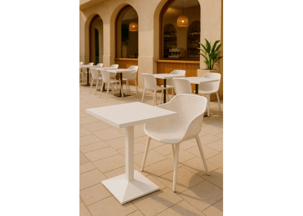 Mesa Tunka White 70 cm