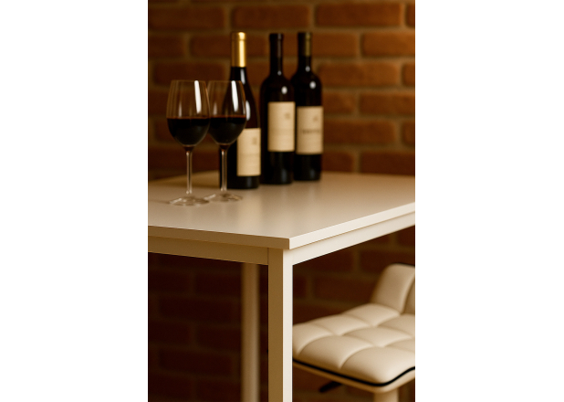 Mesa Rombi Alta Rectangular