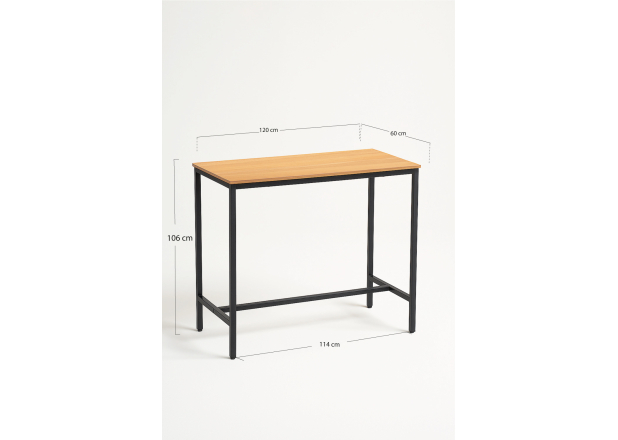Mesa Rombi Alta Rectangular