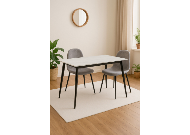 Mesa de comedor Lenbe 120x60 cm
