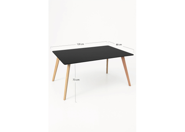 Mesa Mona Rectangular 120 x 80 cm