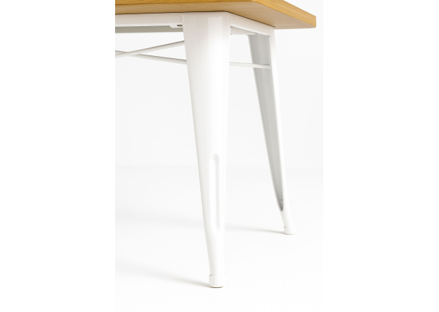 Mesa Meyer Quadrada Madeira Natural 80 cm