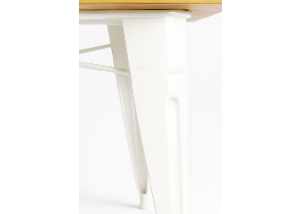 Mesa Meyer Quadrada Madeira Natural 80 cm