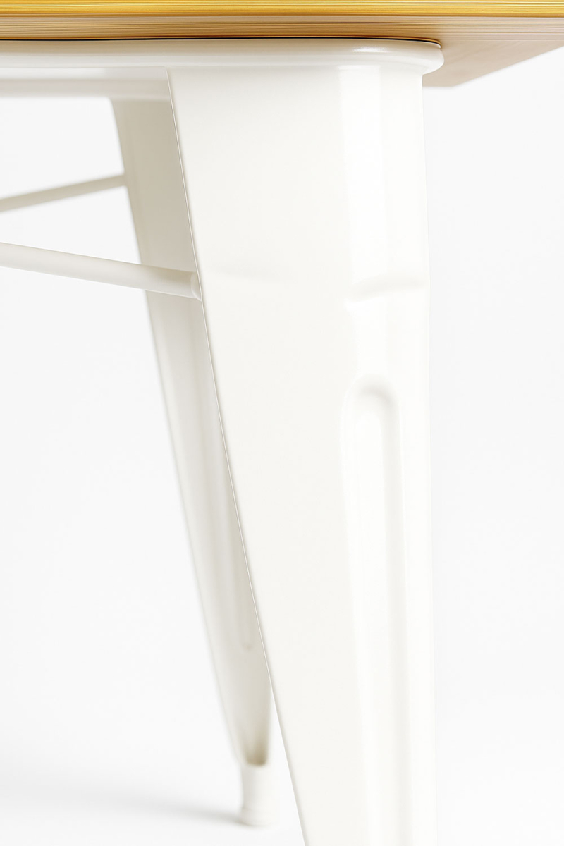Mesa Meyer Cuadrada Madera Natural 80 cm - Mesas Hostelería