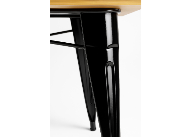 Mesa Meyer Quadrada Madeira Natural 80 cm