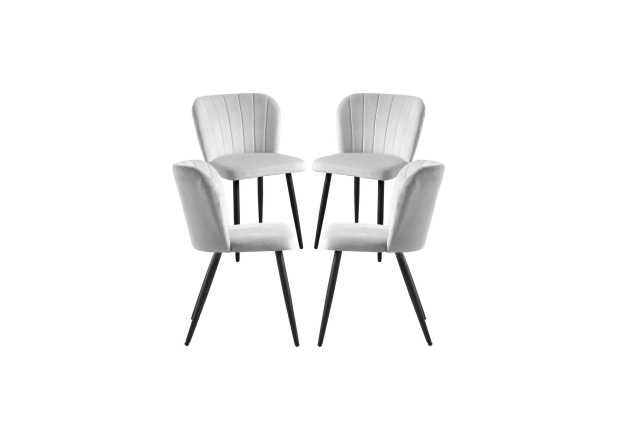 Pack 4 Cadeiras Kurt Veludo