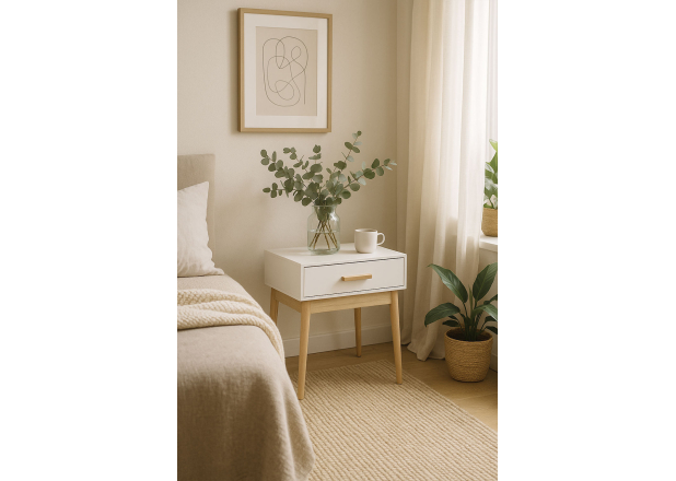 Mesa Cabeceira Kandre 1 Gaveta