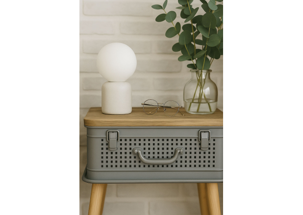 Mesa de cabeceira Meyer 39x26x17 cm
