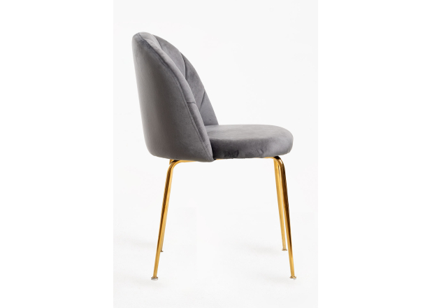 Silla Gelma Gold Terciopelo