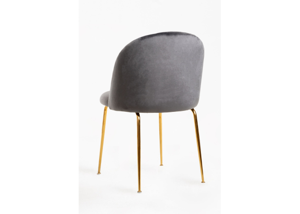Silla Gelma Gold Terciopelo