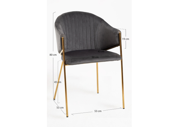 Silla Ganil Terciopelo