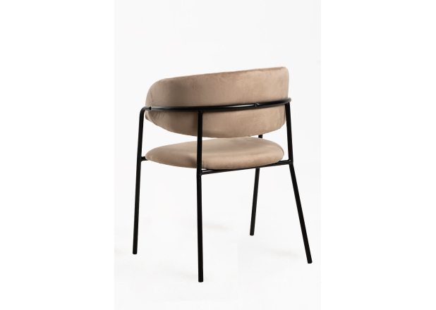 Silla Niel Black Terciopelo
