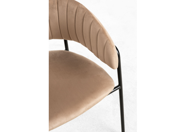 Silla Niel Black Terciopelo