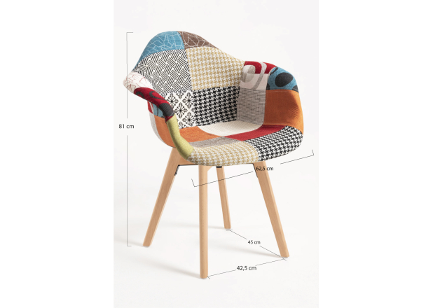 Silla Luba Patchwork