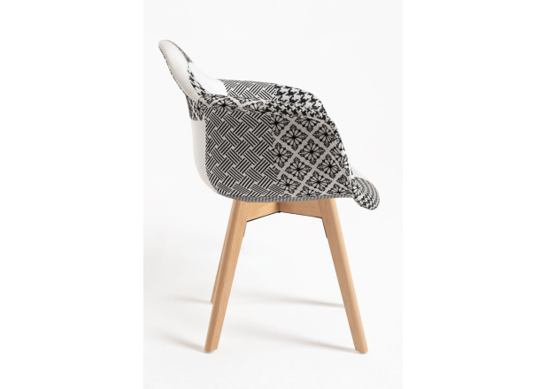 Pack 4 Sillas Luba Patchwork