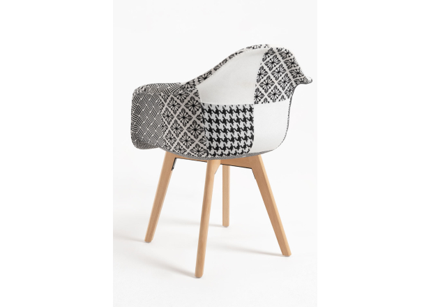Pack 4 Sillas Luba Patchwork