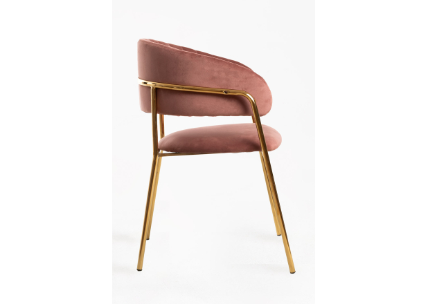 Silla Niel Golden Terciopelo