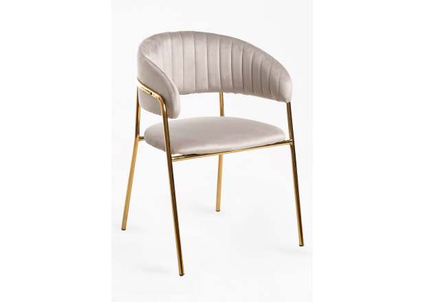 Silla Niel Golden Terciopelo