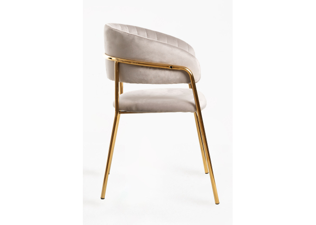 Silla Niel Golden Terciopelo