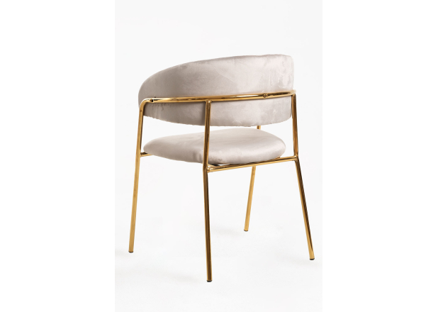 Silla Niel Golden Terciopelo