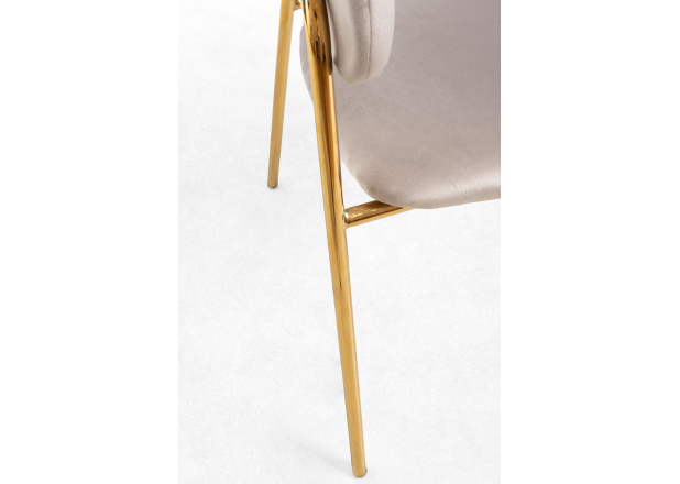 Cadeira Niel Golden Veludo