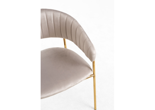 Cadeira Niel Golden Veludo