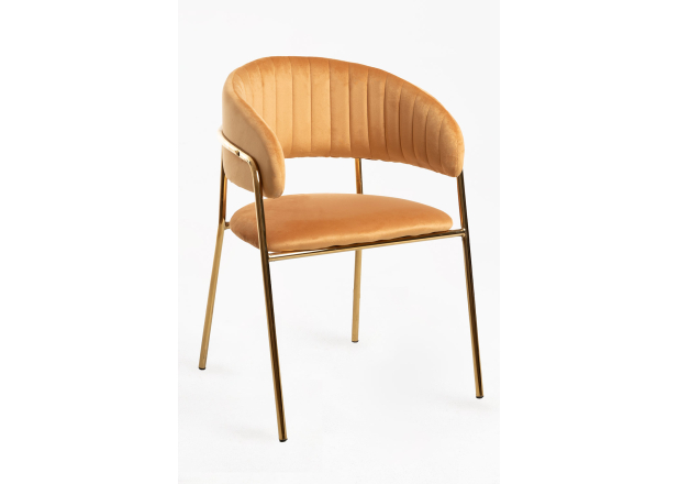 Silla Niel Golden Terciopelo
