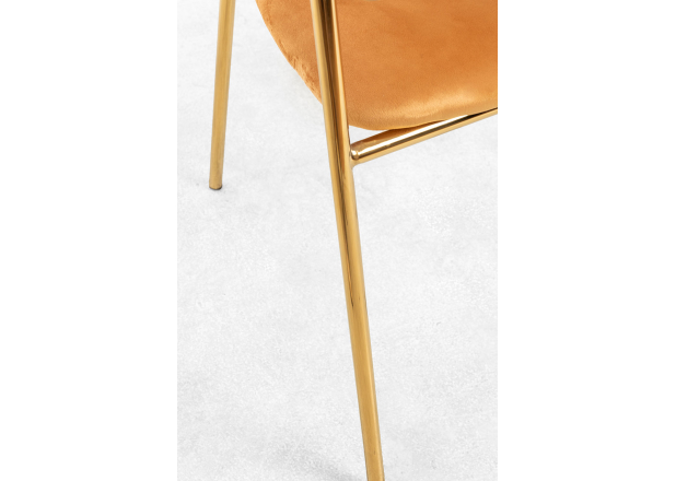 Silla Niel Golden Terciopelo