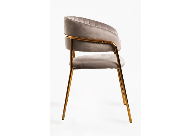 Silla Niel Golden Terciopelo