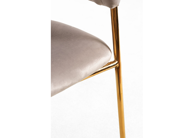 Silla Niel Golden Terciopelo