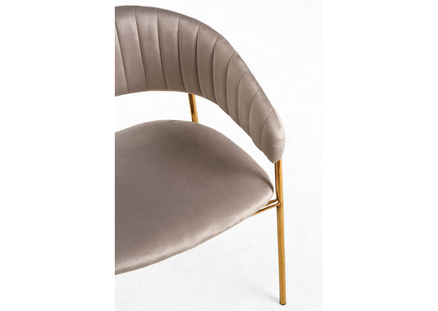 Silla Niel Golden Terciopelo