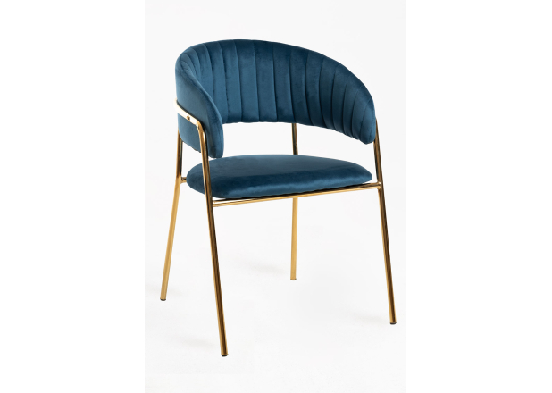 Silla Niel Golden Terciopelo