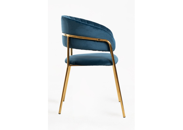 Silla Niel Golden Terciopelo