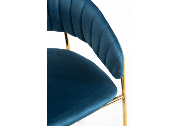 Silla Niel Golden Terciopelo