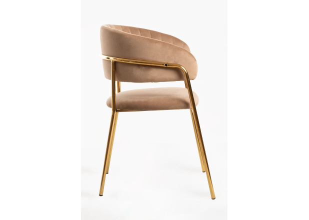 Silla Niel Golden Terciopelo