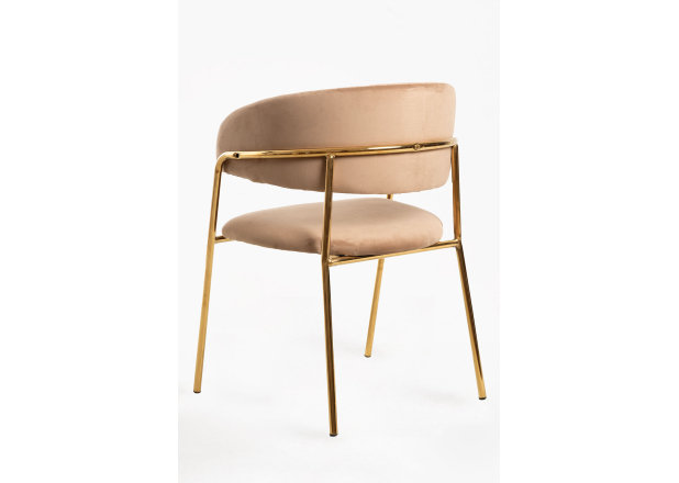 Silla Niel Golden Terciopelo