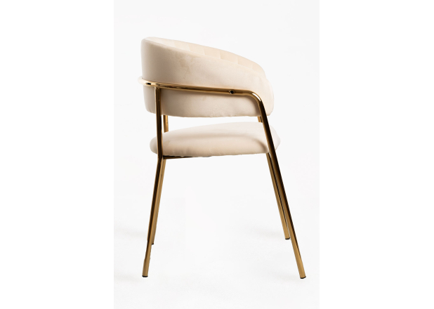 Silla Niel Golden Terciopelo