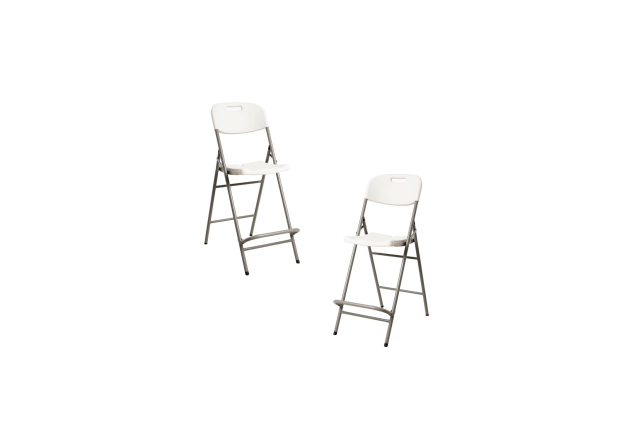 Pack 2 Bancos de bar Tolwa com encosto