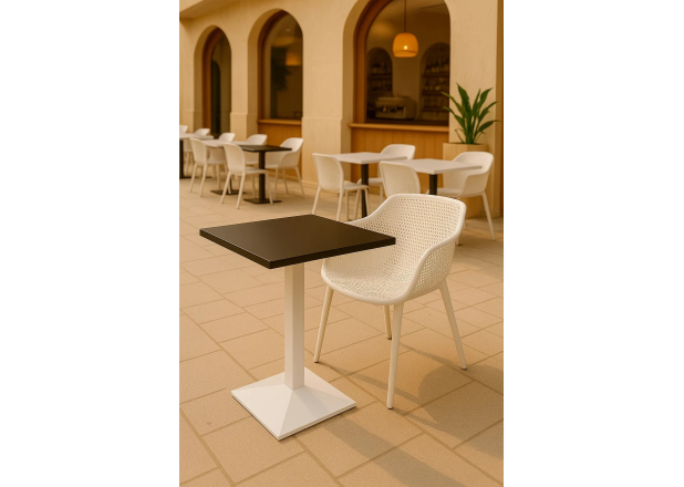 Mesa Tunka White 60 cm