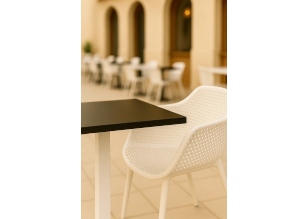 Mesa Tunka White 60 cm