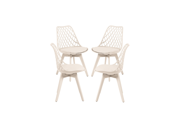 Pack 4 Cadeiras Mani Suprym