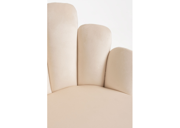 Cadeira Hanpe Gold Veludo