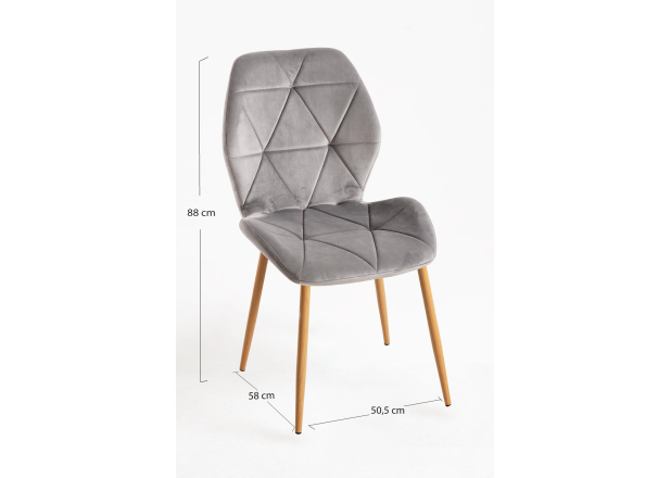 Silla Lespa Terciopelo