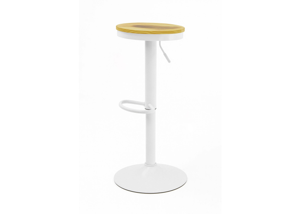 Taburete Kivin Asiento Madera